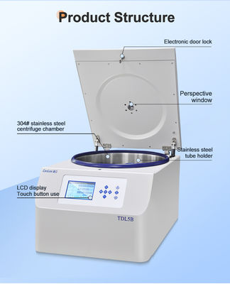 ভালো দাম TDL5B মাল্টিফাংশনাল পিআরপি ফ্যাট এক্সট্রাকশন সেন্ট্রিফুগ সর্বোচ্চ RCF 4390 x g এবং সর্বোচ্চ RPM 5000 r/min সৌন্দর্য পেশাদারদের জন্য অনলাইন