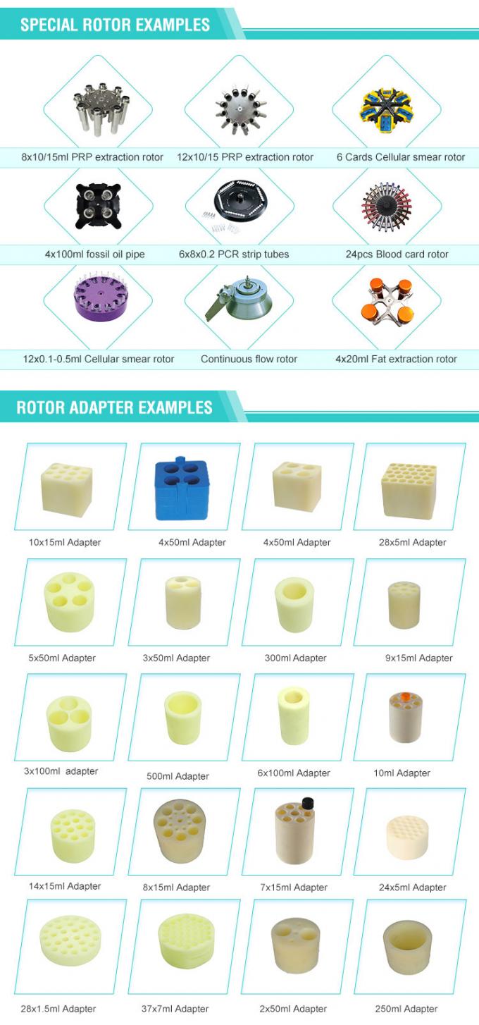 টিজিএল -16 টেবিলের উপরে রেফ্রিজারেটেড সেন্ট্রিফুগ, 90 মিলি উচ্চ গতির মাইক্রোসেন্ট্রিফুগ 1.5 মিলি / 2.2 মিলি টিউবগুলির কোণ রটার সহ 6