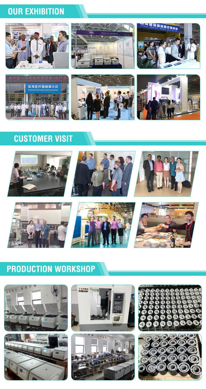 CFL6R 6×1000ml বড় ধারণক্ষমতা রক্ত ব্যাংক সেন্ট্রিফিউজ মেঝে স্ট্যান্ডিং রক্ত ব্যাংক রেফ্রিজারেটেড সেন্ট্রিফিউজ 4