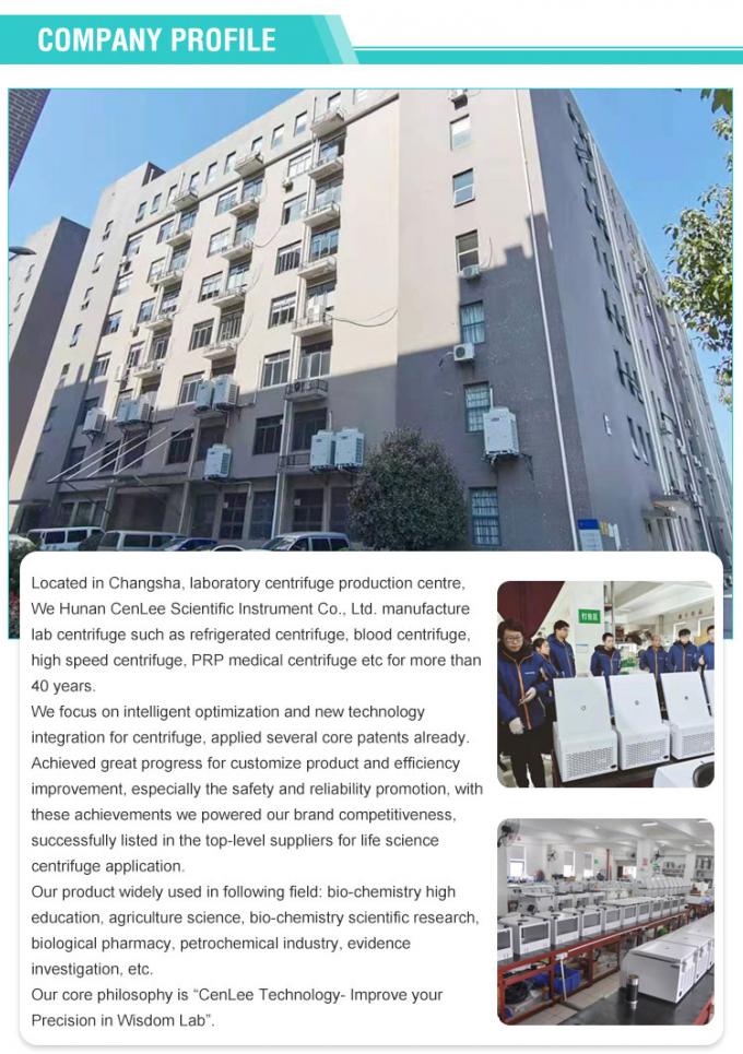 CFL6R 6×1000ml বড় ধারণক্ষমতা রক্ত ব্যাংক সেন্ট্রিফিউজ মেঝে স্ট্যান্ডিং রক্ত ব্যাংক রেফ্রিজারেটেড সেন্ট্রিফিউজ 5