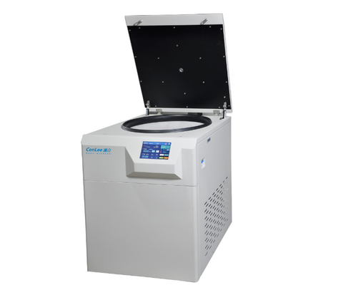 DL5M ফ্লোর স্ট্যান্ডিং লো স্পিড সেন্ট্রিফুগ 6000rpm 3000ml 4×750ml রেফ্রিজারেটেড বড় ক্ষমতা