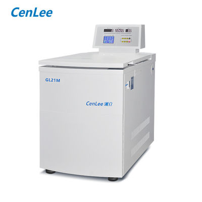 ভালো দাম GL21M 21000rpm অতি উচ্চ গতির ফ্লোর স্ট্যান্ডিং রেফ্রিজারেটেড সেন্ট্রিফুগ 10/10 এর অ্যাক্সেল / ডেসেল রেট এবং সর্বোচ্চ 21000rpm এর RPM অনলাইন