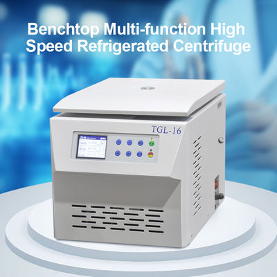 ভালো দাম TGL-16 16000rpm 90ml টেবিলের উপরে পরিবেশ বান্ধব রেফ্রিজারেন্ট সঙ্গে রেফ্রিজারেটর সেন্ট্রিফুগার,মাল্টিপার্পাস ল্যাব সেন্ট্রিফুগার মেশিন অনলাইন