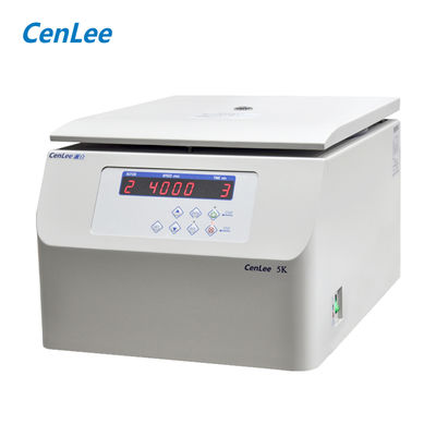 Cenlee5K ল্যাবরেটরি সেন্ট্রিফুগ 2L 2000ml 4x500ml বড় ভলিউম সেন্ট্রিফুগ মেশিন
