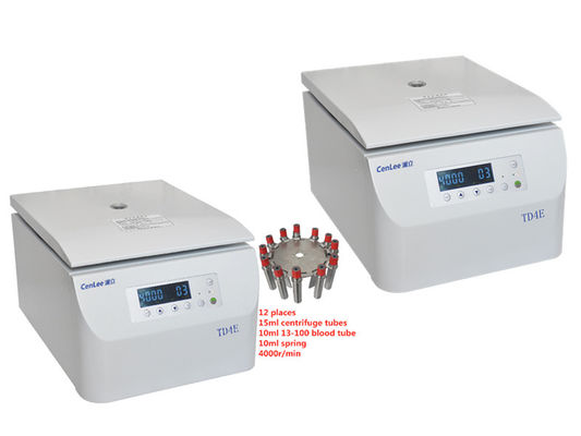 সিরিঞ্জ সিঙ্গল ফেজ পিআরপি সেন্ট্রিফিউজ 4000RPM প্রেফ স্টিল ববি ডিসি ব্রাশলেস মোটর
